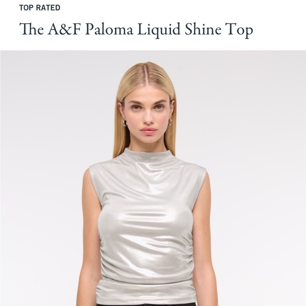 Abercrombie Paloma Shine Top